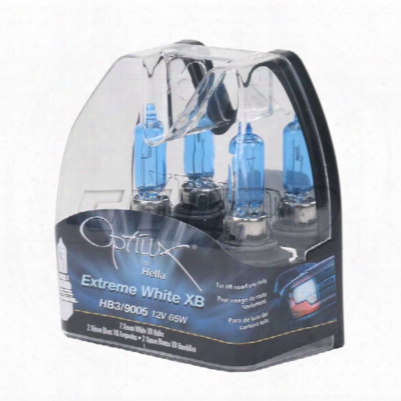 Light Bulb Set (9005) (12v 65w) (optilux Extreme White) - Hella H71071402