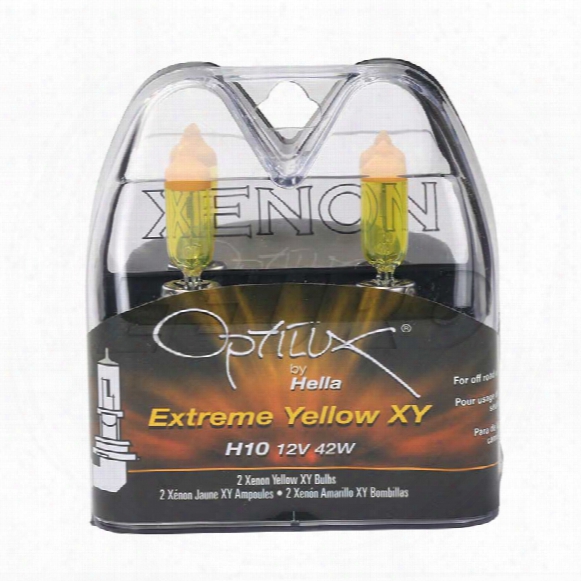 Light Bulb Set (h10) (12v 42w) (optilux Extreme Yellow) - Hella H71071112