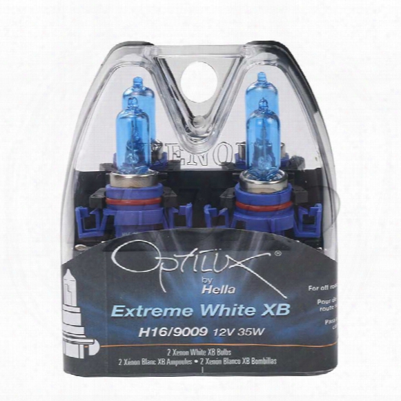 Light Bulb Set (h16/9009) (12v 35w) (optilux Extreme White) - Hella H71071282