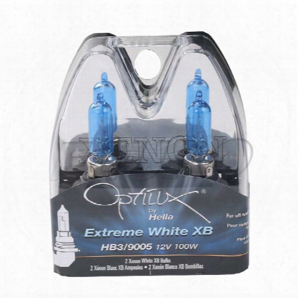 Light Bulb Set (hb3/9005) (12v 100w) (optilux Extreme White) - Hella H71070347