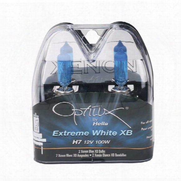 Light Bulb Set (hb7) (12v 100w) (optilux Extreme White) - Hella H71070307