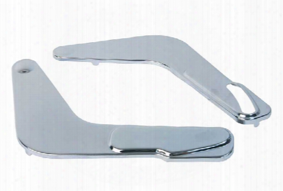 Mercedes Seat Hinge Cover Set - Passenger Side Inner And Outer (chrome) 11391302280428a