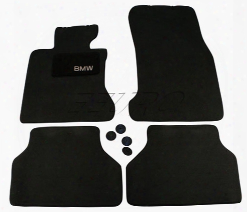 Floor Mat Set (black) - Genuine Bmw 82110302986