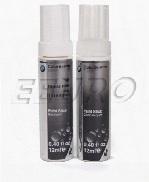 Touch-up Paint (code 244) (sterling Silver) - Genuine Bmw 51910419816