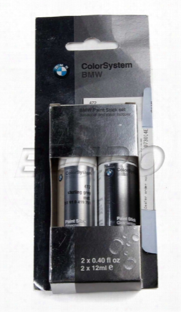 Touch-up Paint (code 472) (sterling Gray) - Genuine Bmw 51910419751