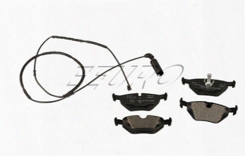 Disc Brake Pad Set - Rear (w/ Sensor) - Genuine Bmw 34212157574