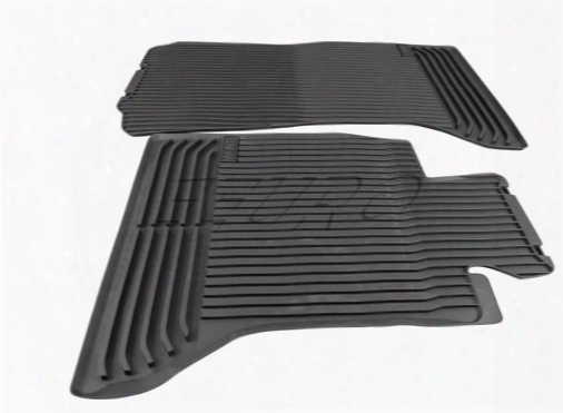 Floor Mat Set - Front (all-weather) (black) - Genuine Bmw 51472153725