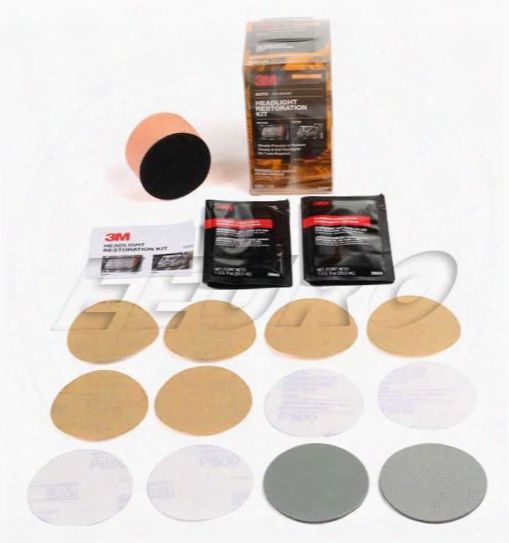 Headlight Lens Restoration Kit (no Tools Required) - 3m 05113139084