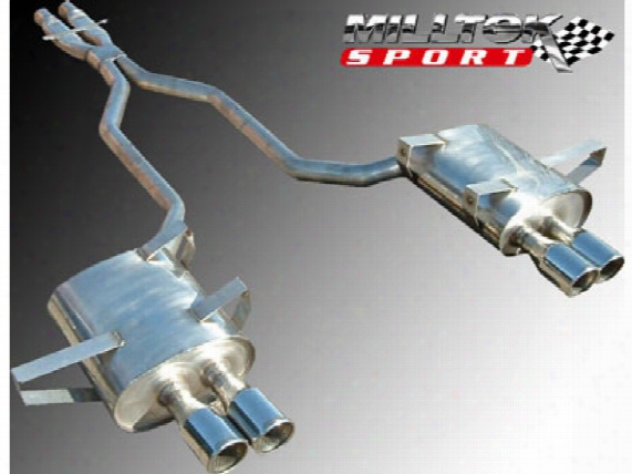 Exhaust System Kit (cat-back) (performance) (dual) - Milltek Sport Ssxbm005 Bmw