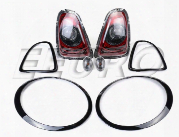 Mini Black Line Light Trim Ring Kit (r56 R57 R58 R59 W/ Jcw Aero Pkg) 106k10023