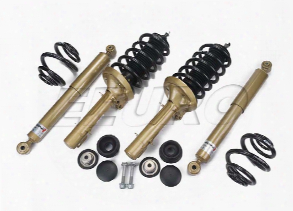 Audi Coil Spring Strut Assembly Kit - Front And Rear (fsd) (performance) (lowering) 105k10031
