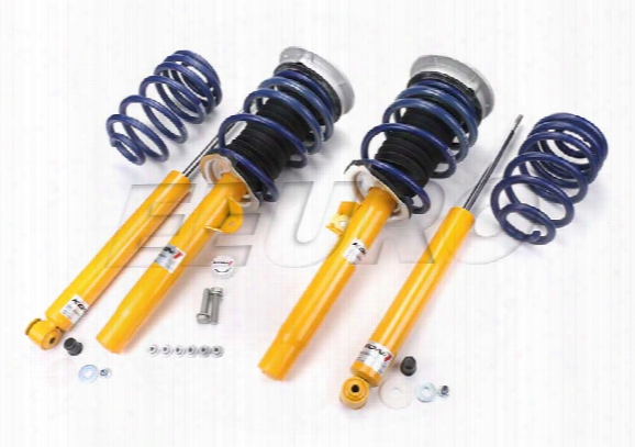 Bmw Coil Spring Strut Assembly Kit - Front And Rear (sport) (performance) (lowering) 100k10398
