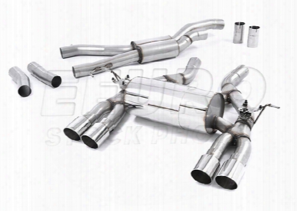 Exhaust System Kit (cat-back) (performance) (polished Tips) - Milltek Sport