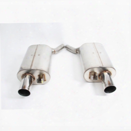 Free Flow Exhaust Muffler Set (w/ Polished Tips) - Dinan D6600008 Bmw