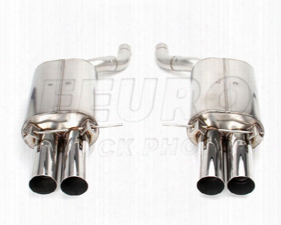 Free Flow Exhaust Muffler Set (w/ Polished Tips) - Dinan D6600017 Bmw