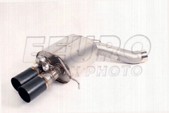 Free Flow Exhaust Muffler (w/ Black Tips) - Dinan D6600049blk Bmw
