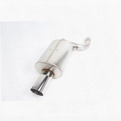 Free Flow Exhaust Muffler (w/ Polished Tip) - Dinan D6603948 Bmw