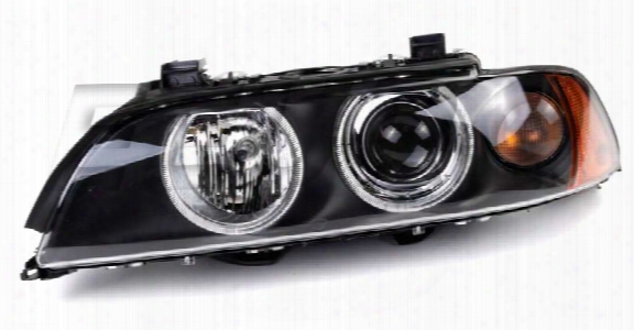 Headlight Assembly - Driver Side (halogen) (w/ Clear Turnsignal) Bmw 63126902517