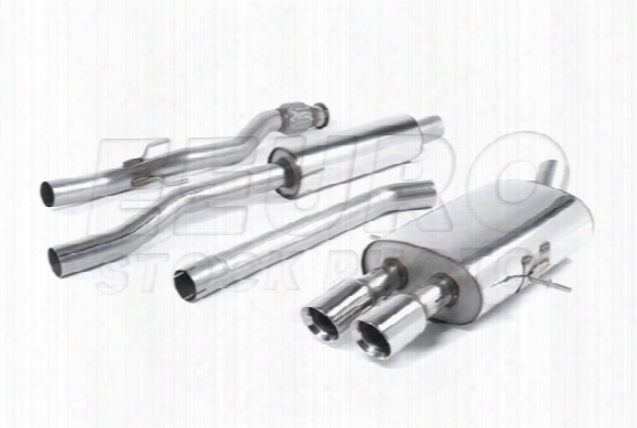 Mini Exhaust System Kit (cat-back) (performance) (resonated) (dual Round Tips)