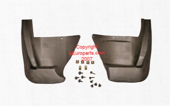 Mud Flap Set - Rear - Genuine Saab 0275156