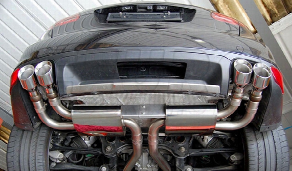 Porsche Exhaust System Kit (cat-back) (performance) (non-resonated) (gt100 Tips)