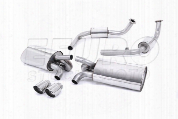 Porsche Exhaust System Kit (cat-back) (performance) (resonated) (polished Tips)