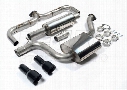 VW Exhaust System Kit (Cat-Back) (Performance) (Resonated) (Black Tips)