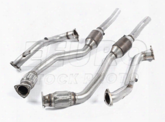 Vw Exhaust Downpipe (w/ Hi-flow Catalytic Converter) (w/ Milltek Cat-back Exhaust)