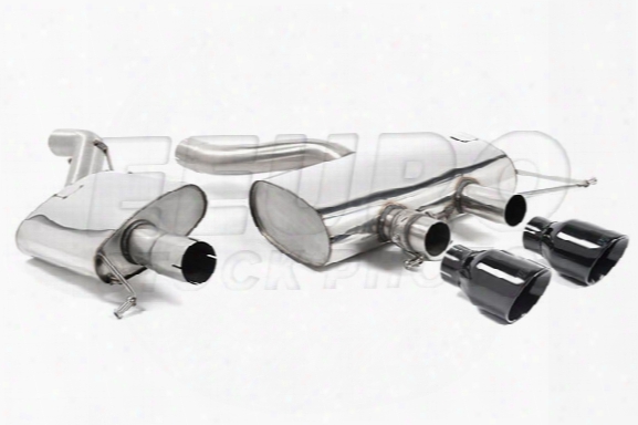 Vw Exhaust System Kit (cat-back) (performance) (2.75in) (resonated) (valved) (cerakote Black 100mm Gt Tips)
