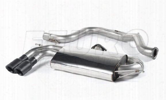 Vw Exhaust System Kit (cat-back) (race) (3in) (resonated) (polished 80mm Tips)
