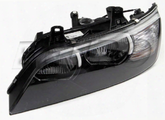 Headlight Assembly - Driver Side (halogen) (clear Turnsignal) 63128386047