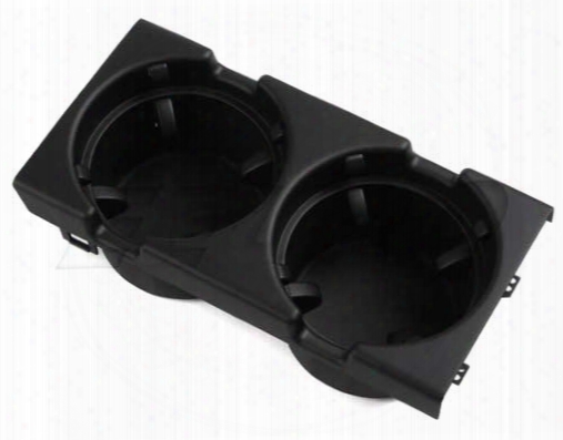 Cup Holder - Center Console (black) - Genuine Bmw 51168217953