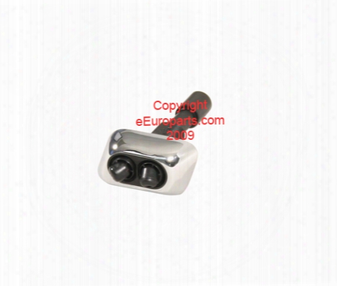 Headlight Washer Nozzle - Driver Side (chrome) - Genuine Bmw 61678352895