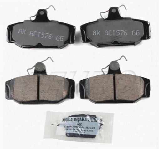 Disc Brake Pad Set - Rear - Akebono Eur391 Volvo 271829