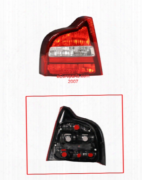 Tail Light Lens - Driver Side - Proparts 34437922 Volvo 9187922