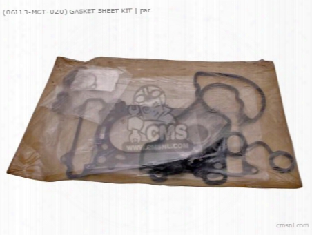 (06113-mct-020) Gasket Sheet Kit