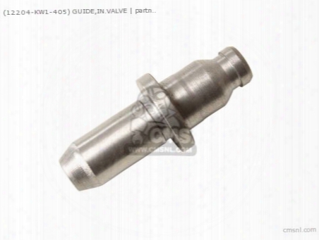 (12204-kw1-405) Guide,in.valve