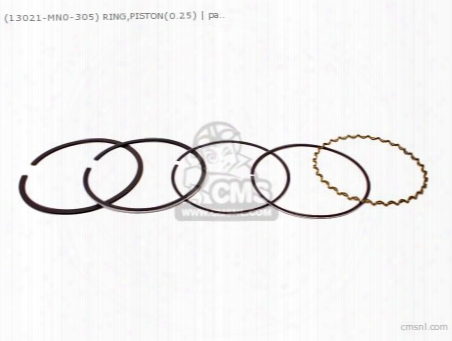 (13021mn0305) Ring,piston(0.25)