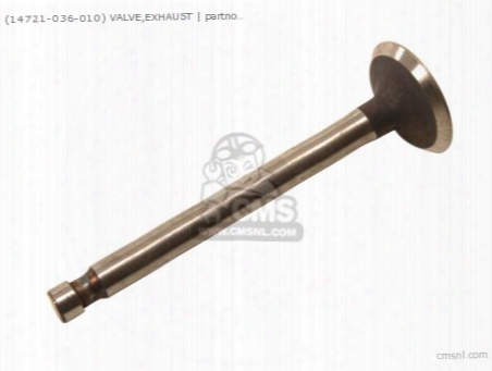 (14721036010) Valve,exhaust