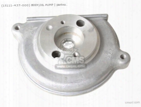 (15111437000) Body,oil Pump