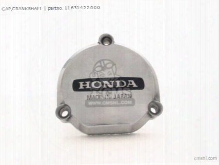 Cap,crankshaft