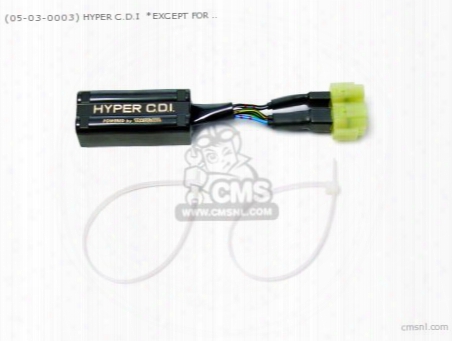 (05-03-0003) Hyper C.d.i *except For 6v Monkey/ Gorilla 50jt-7y