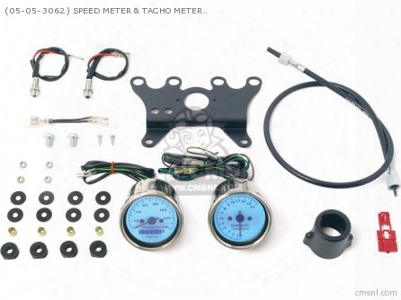 (05-05-3042) Speed Meter & Tacho Meter Kit (led Type) 12v Monk