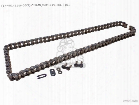 (14401-230-003) Chain,cam 219.78l