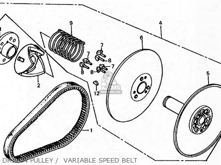(22160vm0771) Cam,driven Pulley