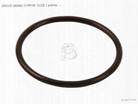 (93210180a6) O-ring (122)