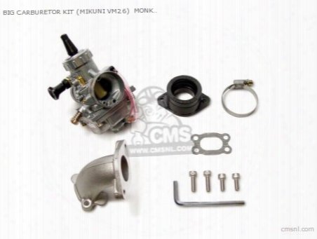 Big Carburetor Kit (mikuni Vm26) Monkey (for Dohc Head Only)