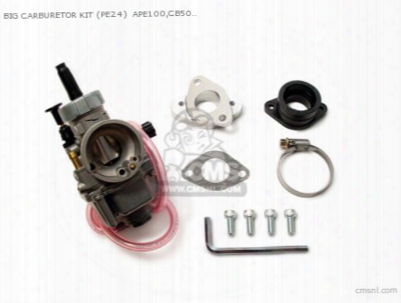 Big Carburetor Kit (pe24) Ape100,cb50jx-1 (for S-stage)
