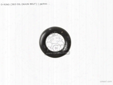 O-ring (583 Oil Drain Bolt)