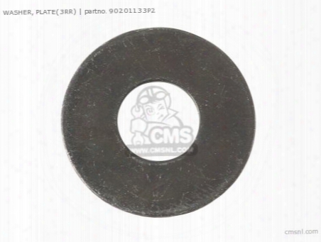 Washer, Plate(3rr)